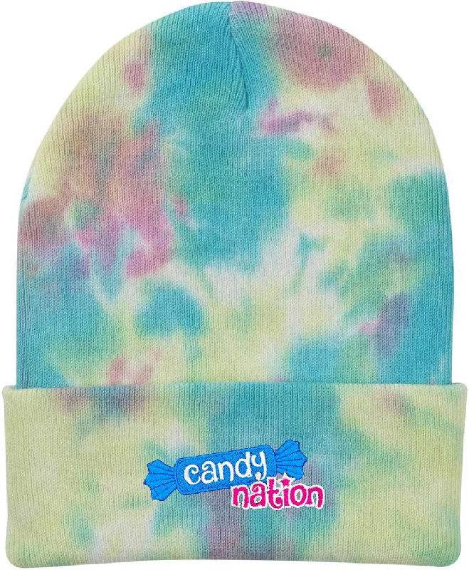 Canvas dad cap for rugged daily style -Sportsman 12" Tie-Dyed Knit