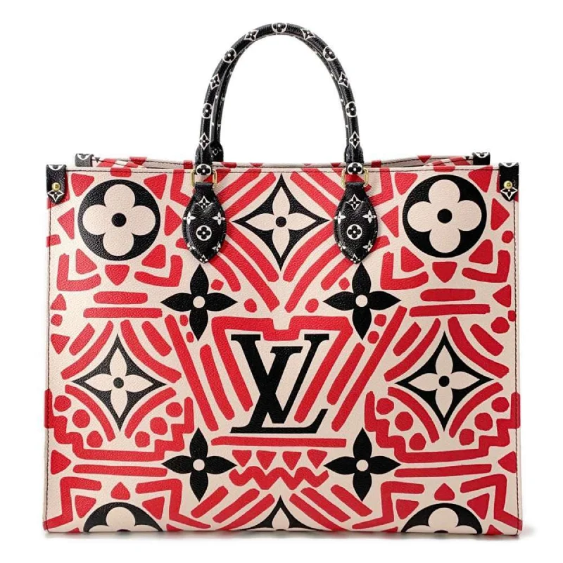 Handle bags with perforated details for style -Louis Vuitton  Monogram Shoulder Bag Tote Bag (Pre-Owned)