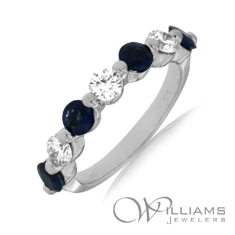 Women’s rings with crown-inspired topaz designs -Williams Signature 14 Karat Sapphire Ring