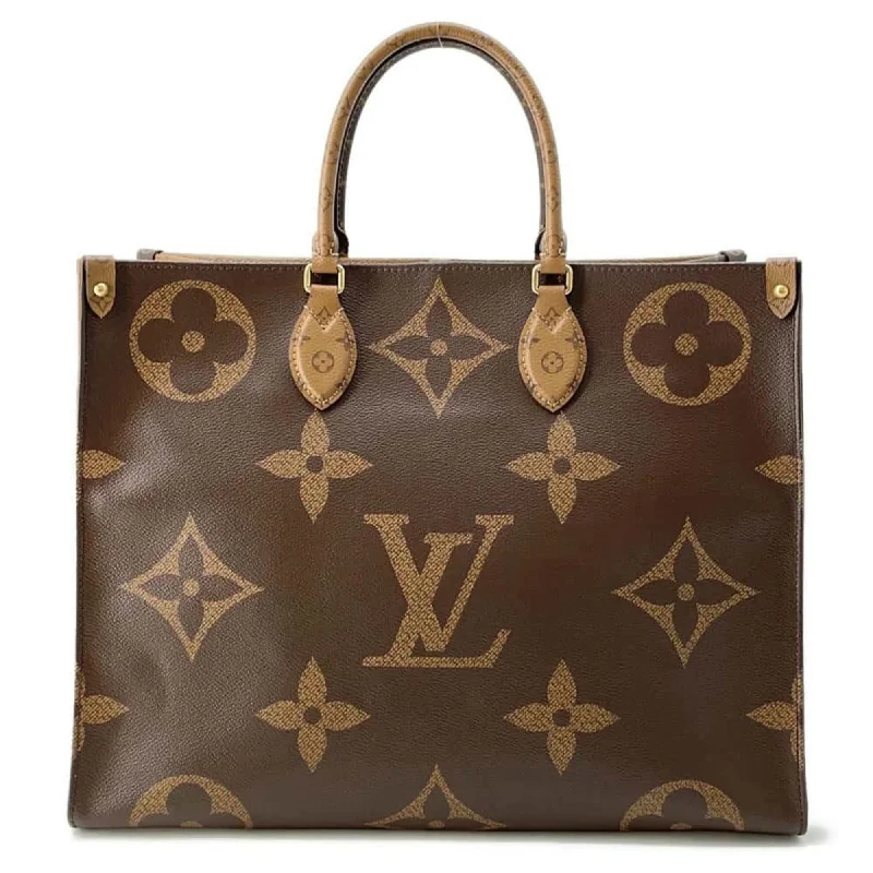 Handle bags with padded handles for comfort -Louis Vuitton Monogram Reverse  Color Monogram Reverse Shoulder Bag Tote Bag (Pre-Owned)