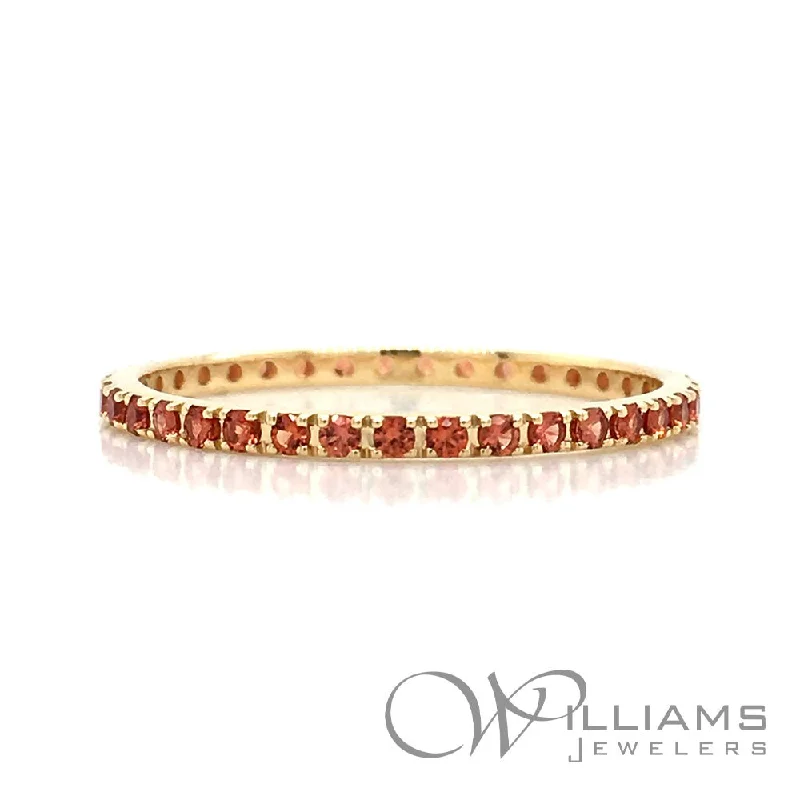 Women’s dainty rings with floral opal motifs -Williams Signature 18 Karat Rubellite Ring