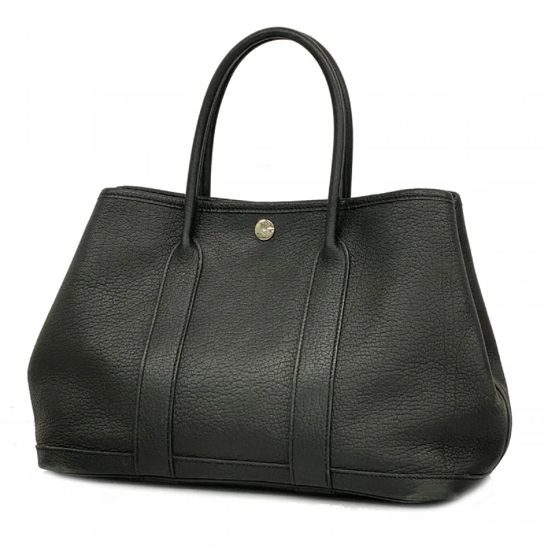 Handle bags with side pockets for organization -Hermes  Negonda Leather Tote Bag (Pre-Owned)