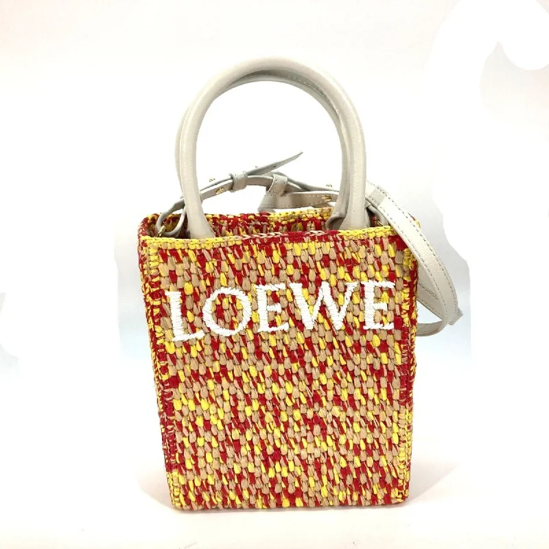 Handle bags with neutral tones for versatility -Loewe  Cloth Tote Bag (Pre-Owned)