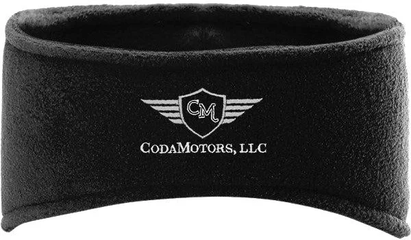 Leather trucker cap for edgy rugged appeal -Richardson Microfleece Headband