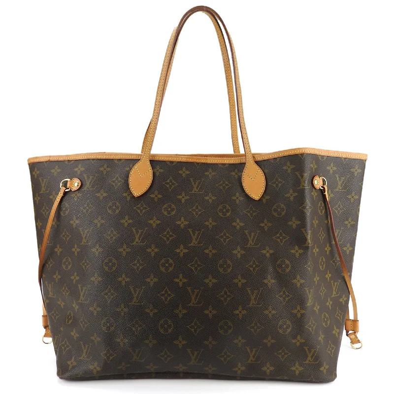 Handle bags with bright neons for visibility -Louis Vuitton  Monogram Tote Bag (Pre-Owned)