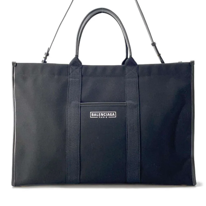 Handle bags with quilted leather for luxury -Balenciaga  Canvas Shoulder Bag Tote Bag (Pre-Owned)