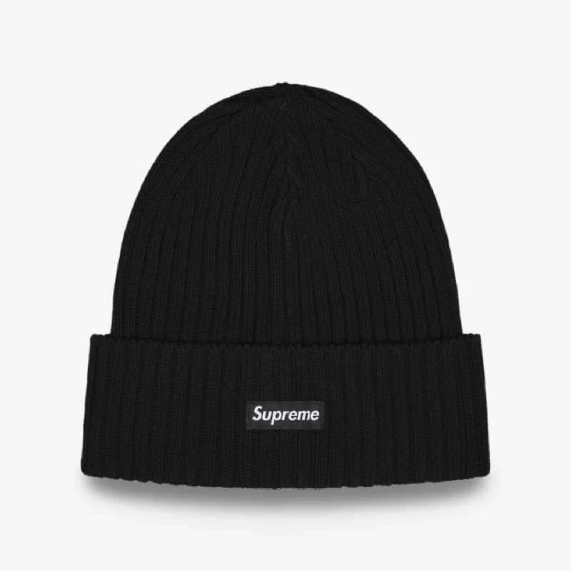 Classic cap with curved bill silhouette -Supreme Beanie 'Overdyed' Black (SS24)