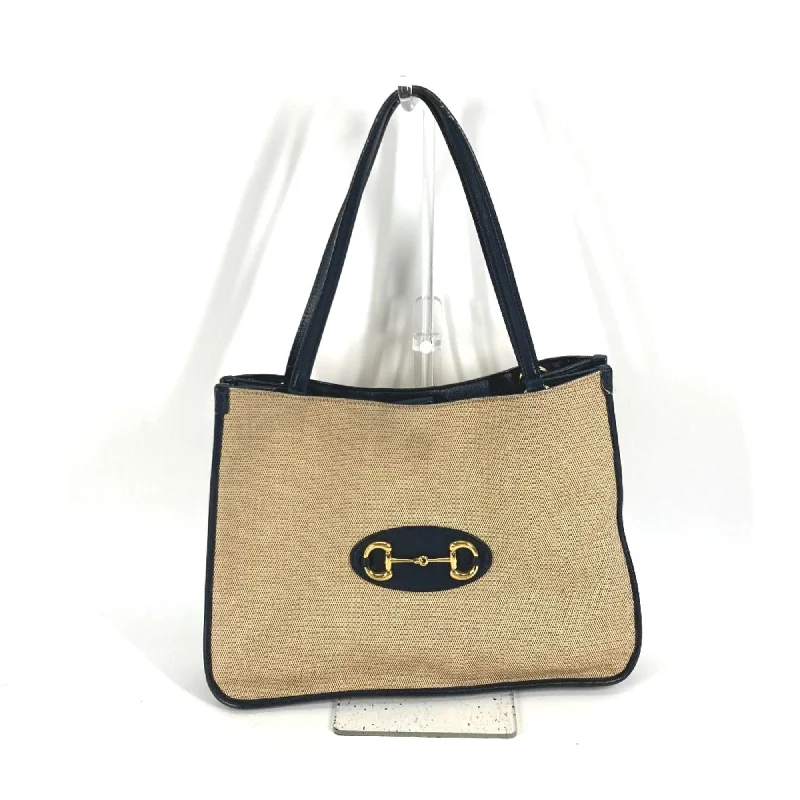 Handle bags with durable hemp for sustainability -Gucci  Cloth Tote Bag (Pre-Owned)