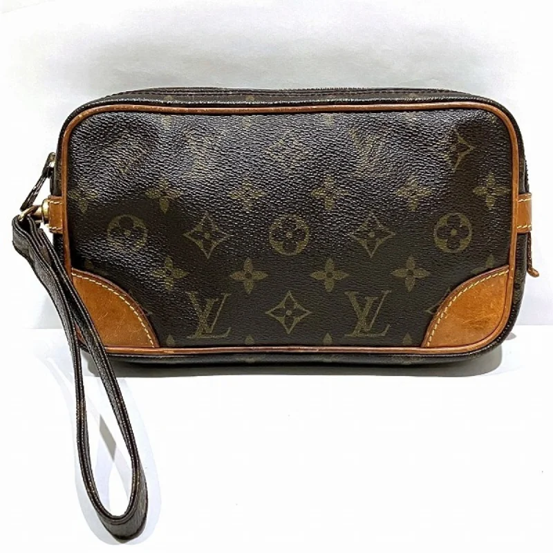 Handle bags with quilted leather for luxury -Louis Vuitton  Pvc Clutch Bag (Pre-Owned)