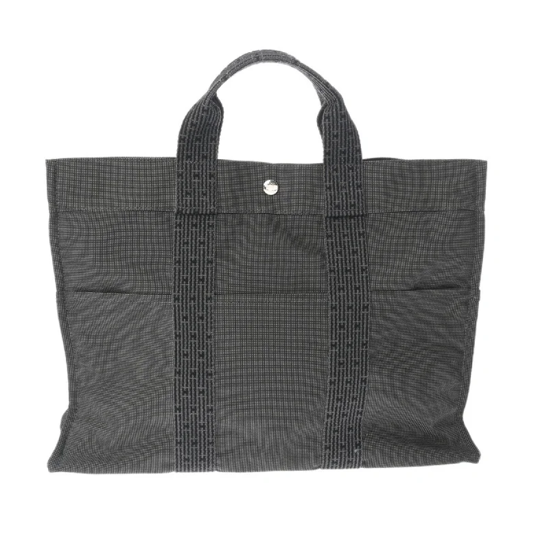 Handle bags with sleek silhouettes for fashion -Hermes Her Line  Canvas Tote Bag (Pre-Owned)