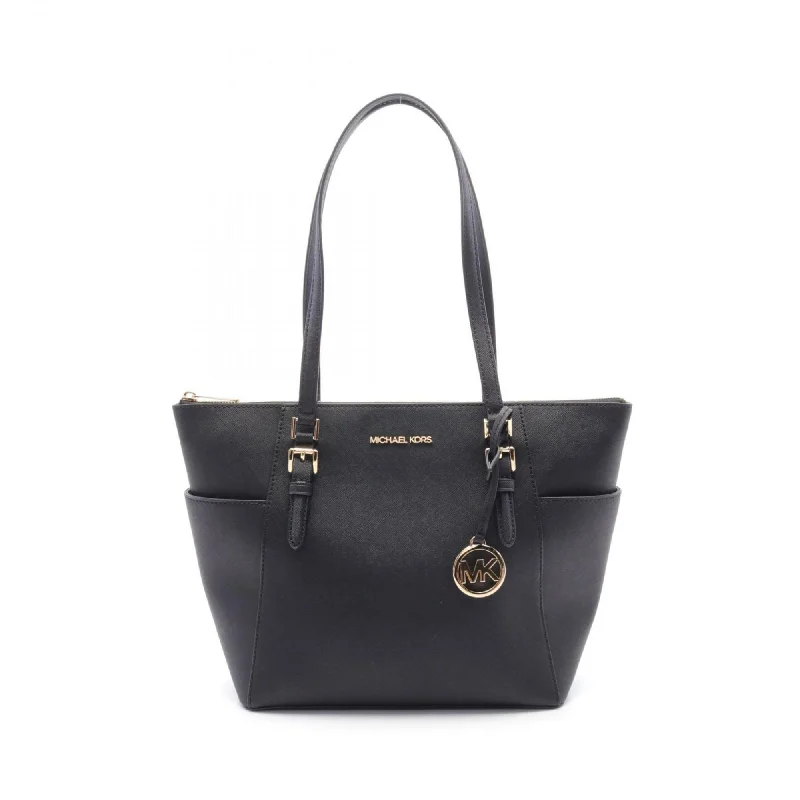 Handle bags with sleek leather for work -Michael Kors  Leather Tote Bag