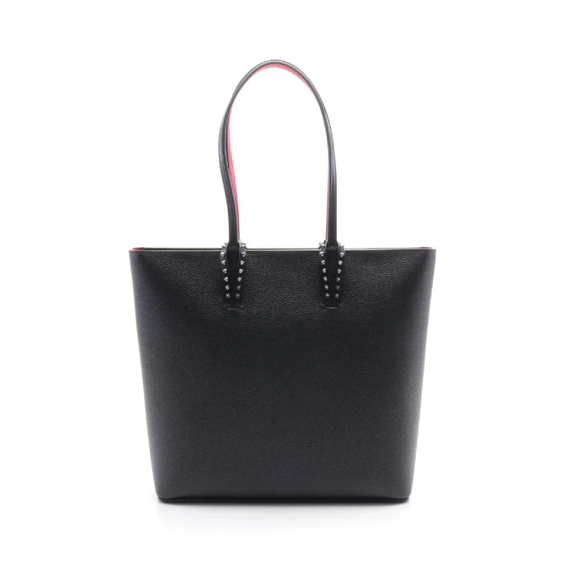 Handle bags with vintage clasps for nostalgia -Christian Louboutin  Leather Tote Bag (Pre-Owned)