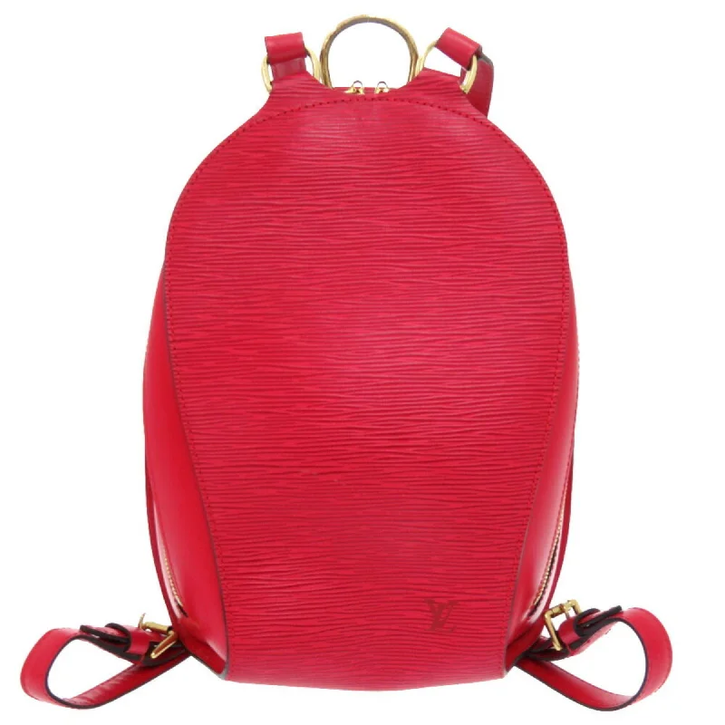 Handle bags with colorful handles for flair -Louis Vuitton Epi  Epi Leather Backpack (Pre-Owned)