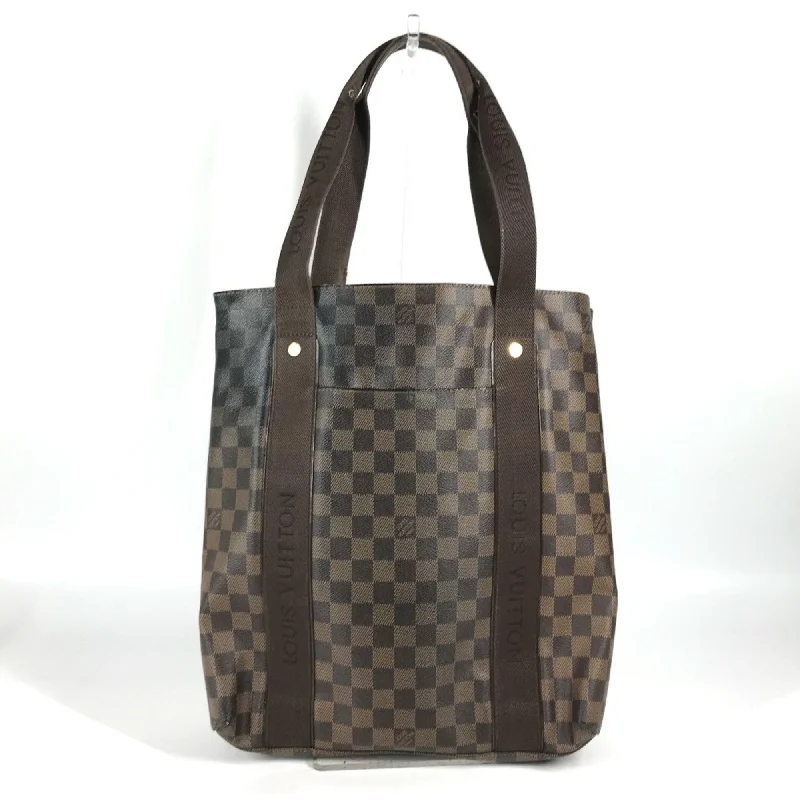 Handle bags with animal prints for flair -Louis Vuitton  Damier Canvas Ebene Damier Canvas Shoulder Bag Tote Bag (Pre-Owned)