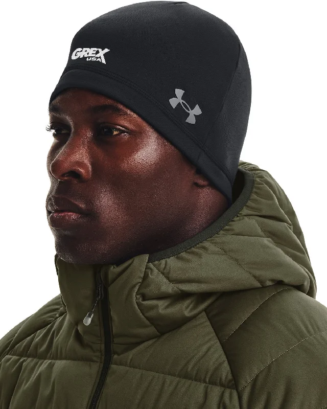 Designer baseball cap for luxury streetwear -Under Armour Storm ArmourFleece Beanie