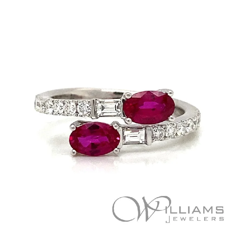 Women’s rings with rough opal for beauty -Williams Signature 18 Karat Ruby Ring