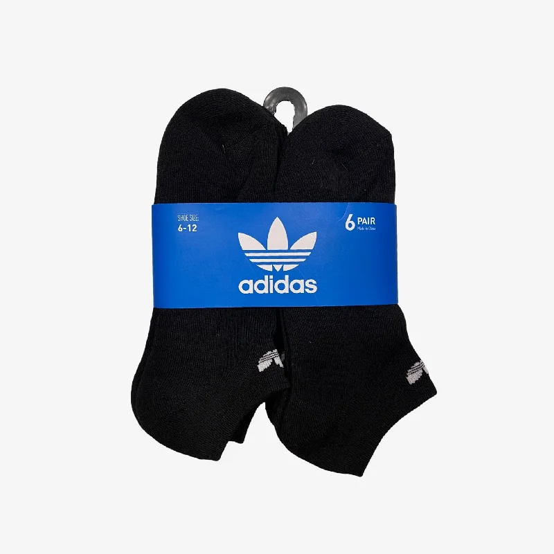 Embroidered sports cap for team pride display -Adidas Originals Low No-Show Socks Black / White (6 Pack) 5142388A