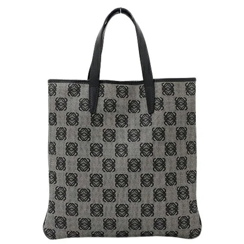 Handle bags with monogram designs for personalization -Loewe   Pvc Handbag Tote Bag (Pre-Owned)