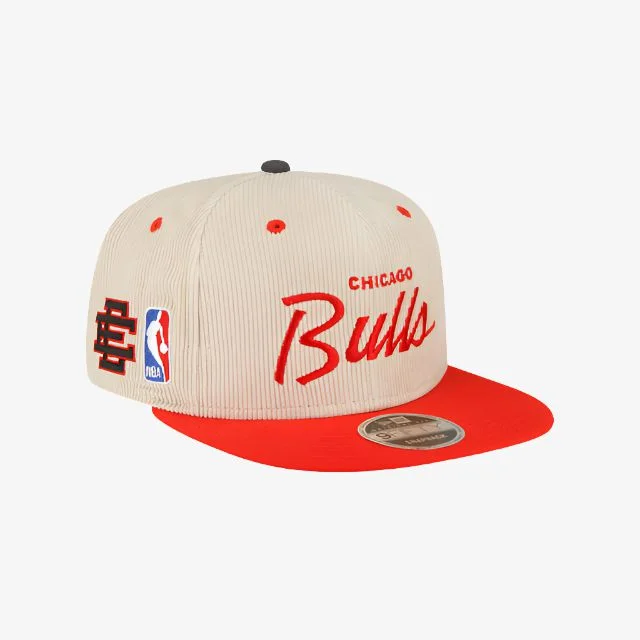 Minimal snapback cap for clean urban style -Eric Emanuel x New Era x NBA 'Chicago Bulls' EE 9FIFTY Snapback Hat