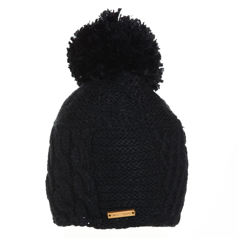 Minimal snapback cap for clean urban style -Spurr Road Beanie in Black