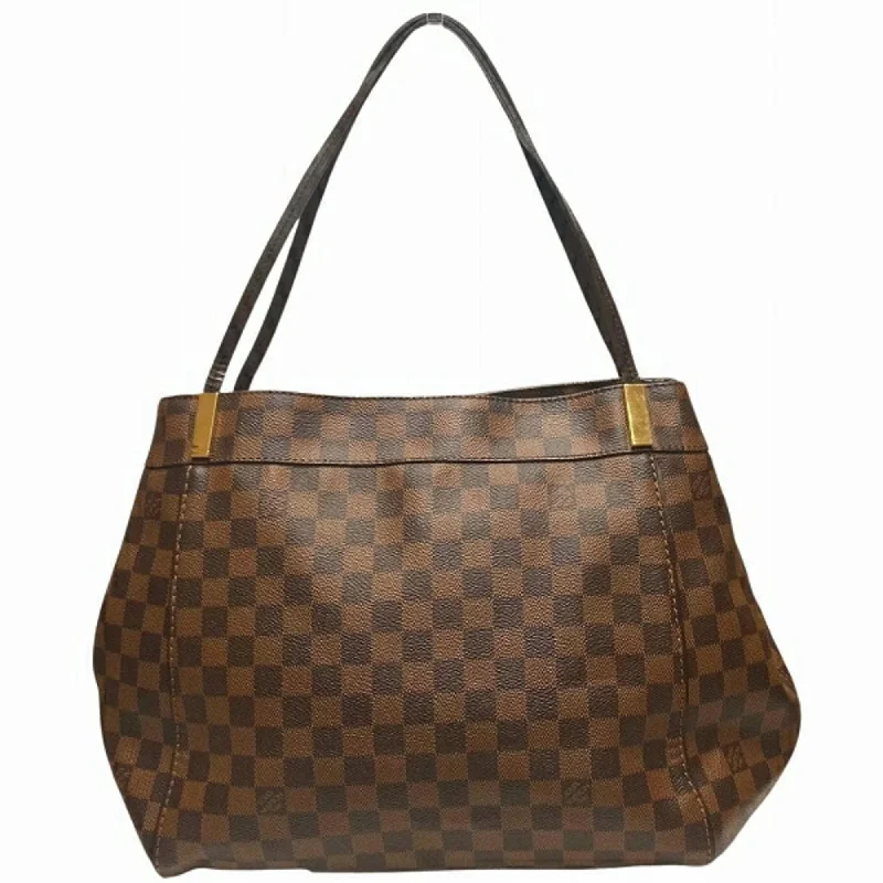 Handle bags with padded straps for comfort -Louis Vuitton Damier  Leather Shoulder Bag Tote Bag (Pre-Owned)