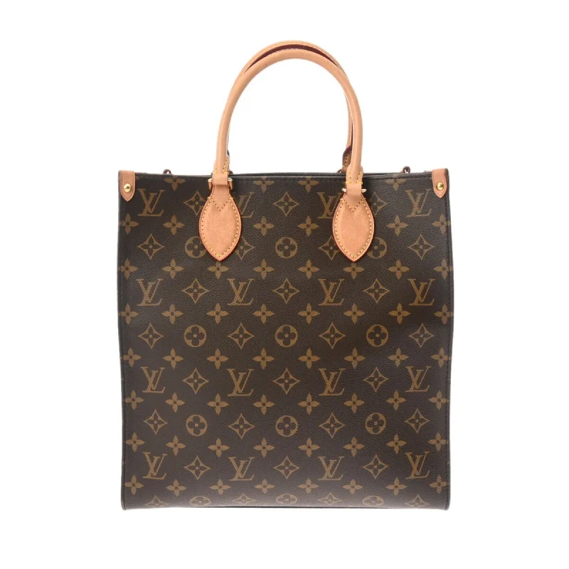 Designer handle bags with luxury logo detailing -Louis Vuitton  Monogram Canvas Tote Bag (Pre-Owned)