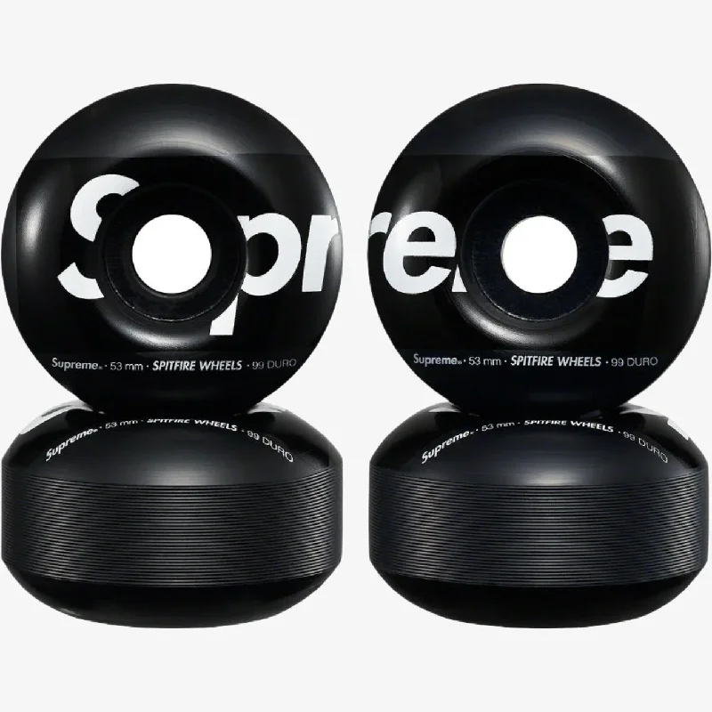 Premium leather cap for upscale casual looks -Supreme x Spitfire Shop Wheels Black (Set of 4) (FW24)