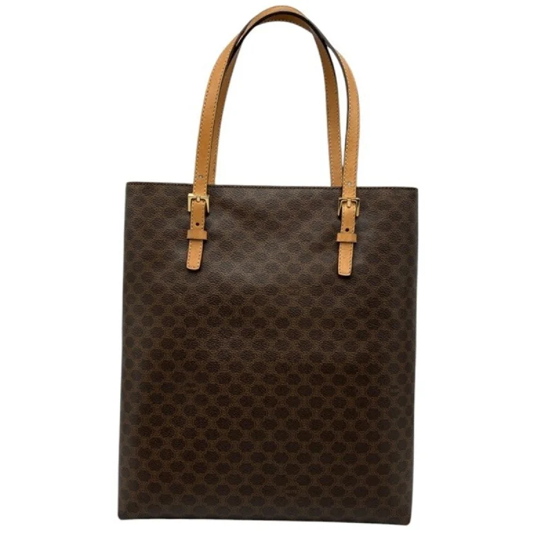 Handle bags with playful patterns for fun -Celine  Pvc Leather Tote Bag (Pre-Owned)