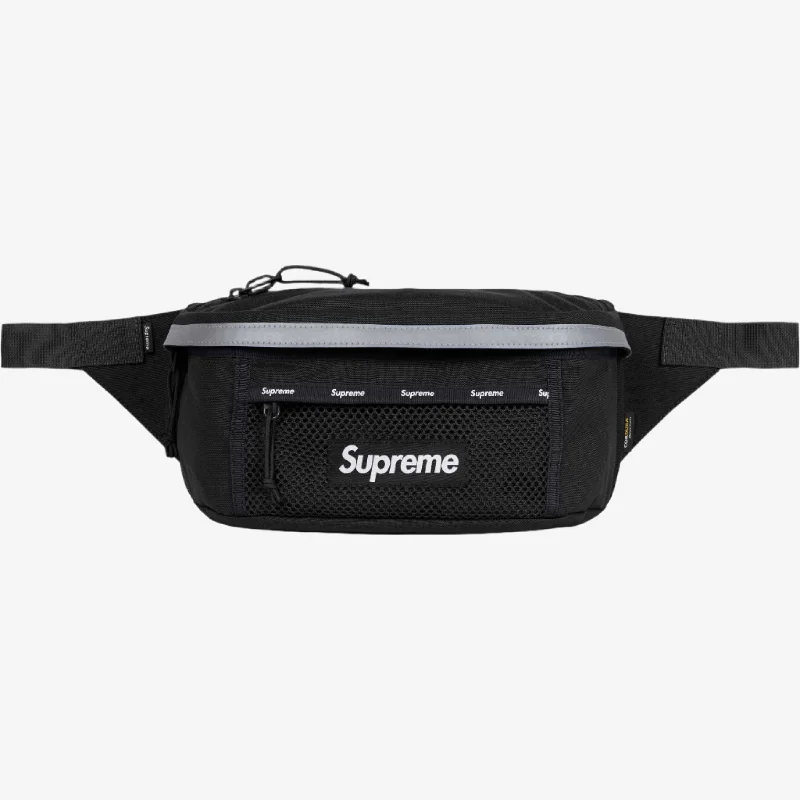 Warm wool cap for cold weather days -Supreme Waist Bag Black (FW24)