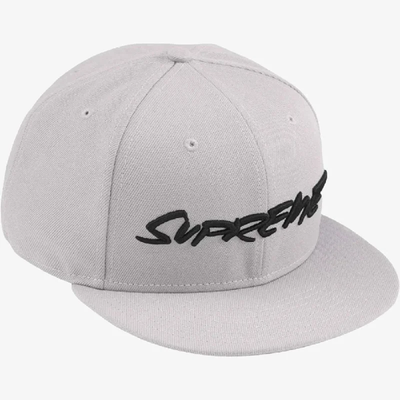 Classic baseball cap for casual everyday wear -Supreme x Futura x New Era 59Fifty Fitted Hat Grey (SS24)