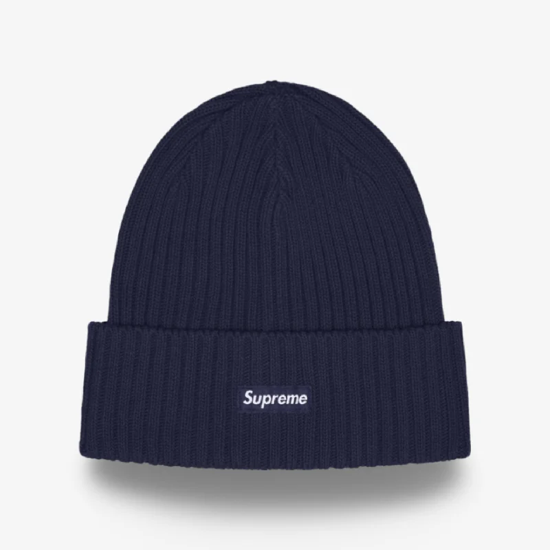 Canvas baseball cap for long-lasting wear -Supreme Beanie 'Overdyed' Navy (SS24)