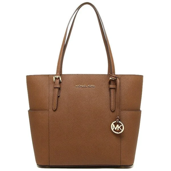 Handle bags with tropical prints for summer -Michael Kors Bond Large Satchel Pebbled Leather Black