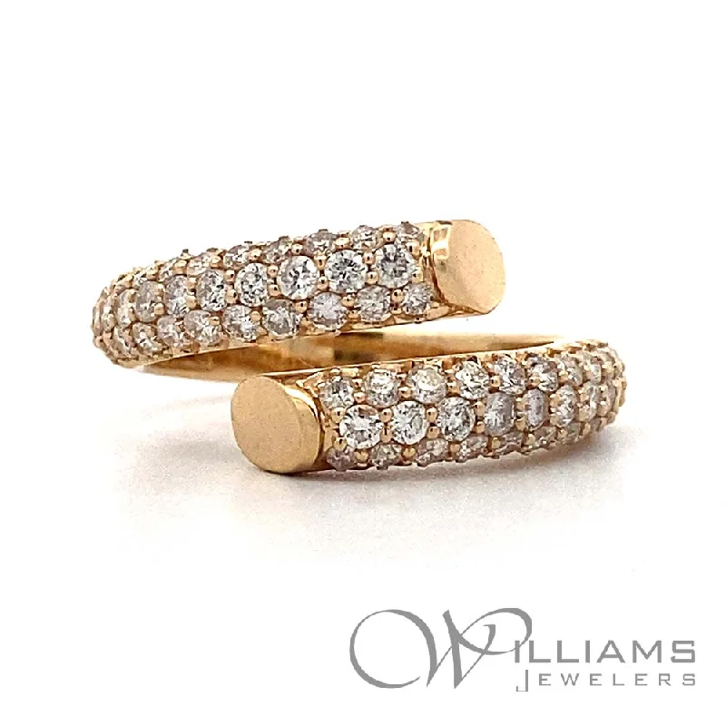 Women’s rings with crown-inspired topaz designs -Williams Signature 14 Karat Diamond Ring