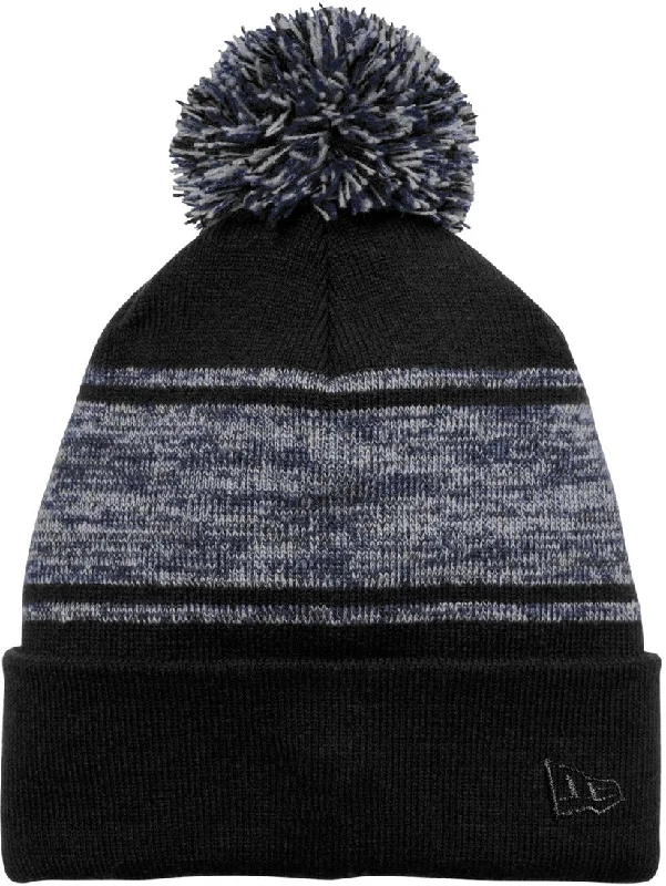 Graphic dad cap for quirky personality shine -New Era Knit Chilled Pom Beanie