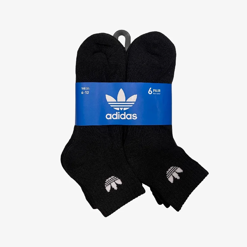 Neon trucker cap for high-visibility safety -Adidas Originals Mid Quarter Socks Black / White (6 Pack) 5144606A