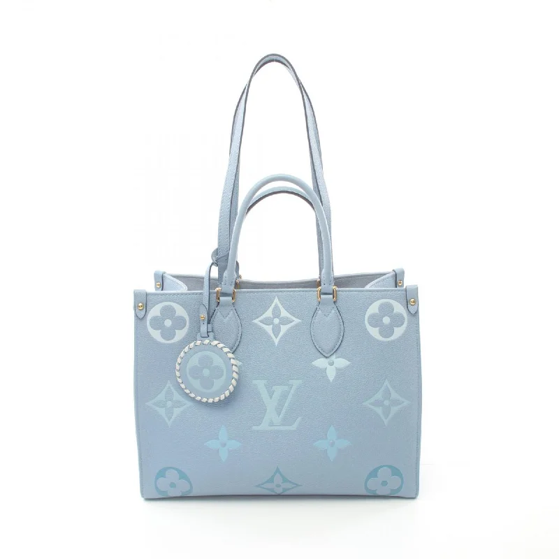 Handle bags with chevron designs for trend -Louis Vuitton  Monogram Empreinte Tote Bag (Pre-Owned)