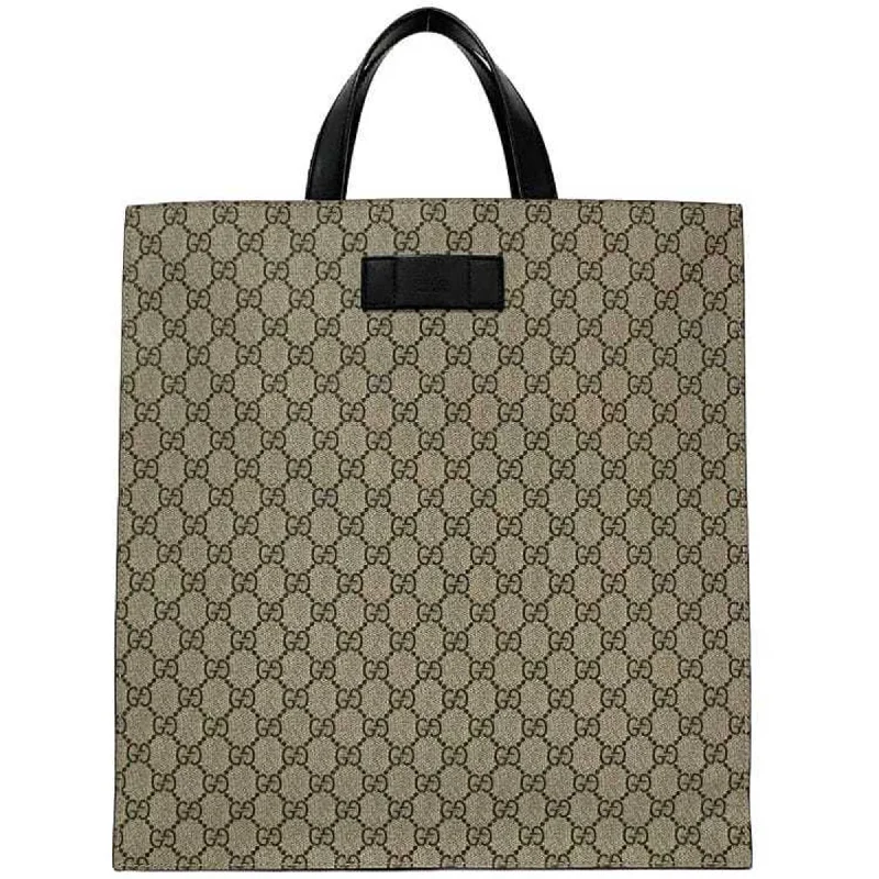 Handle bags with tropical leaves for summer -Gucci   Gg Supreme Tote Bag (Pre-Owned)