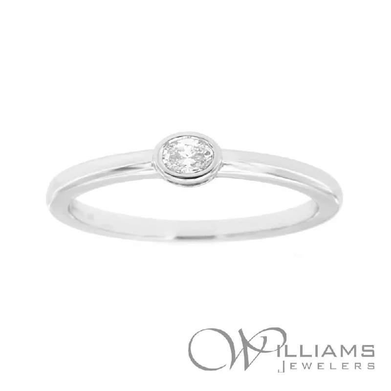 Women’s rings with raw citrine for charm -Williams Signature 14 Karat Diamond Ring