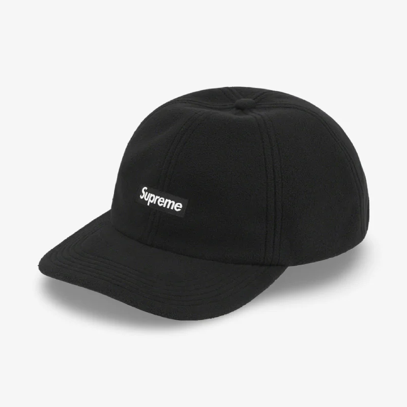 Bright neon cap for bold visibility needs -Supreme x GORE-TEX WINDSTOPPER 'Small Box Logo' Earflap Cap Black (FW20)