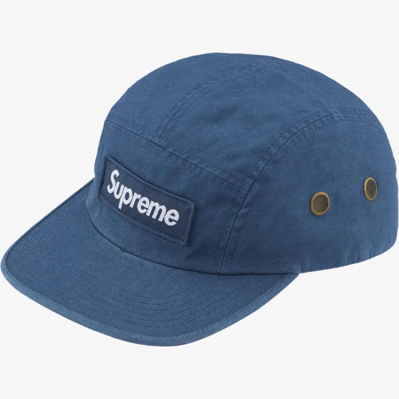 Graphic dad cap for quirky personality shine -Supreme Camp Cap 'Military' Navy (FW24)