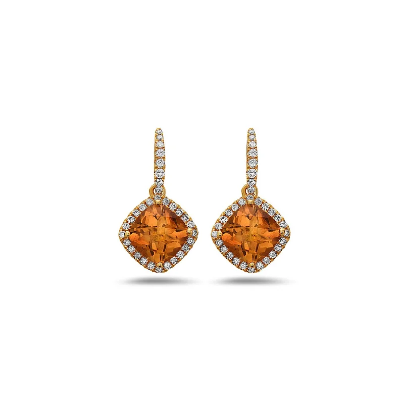 Citrine and Yellow Gold