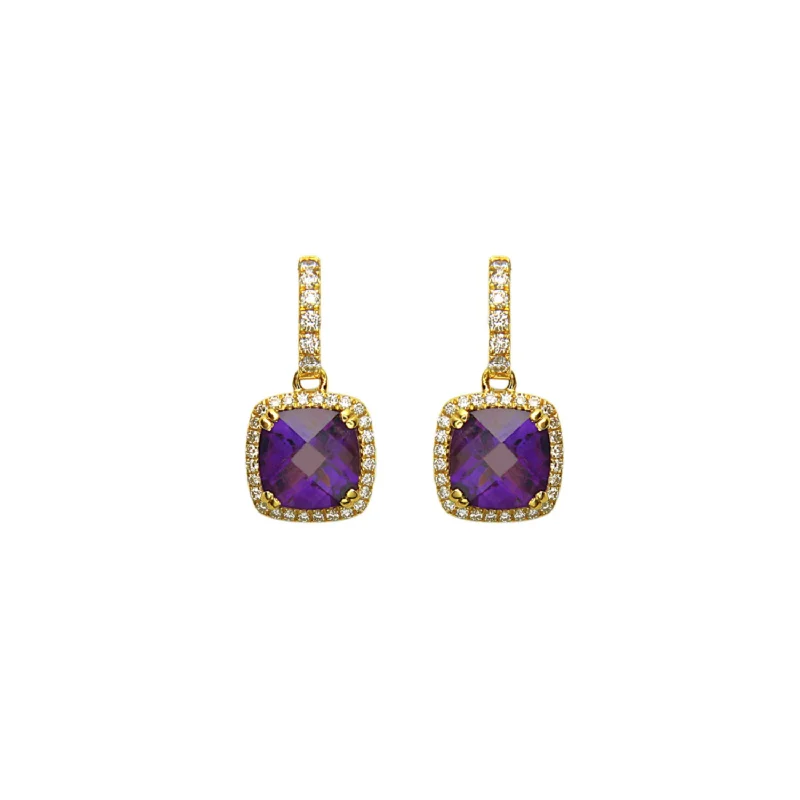 Amethyst and Yellow Gold