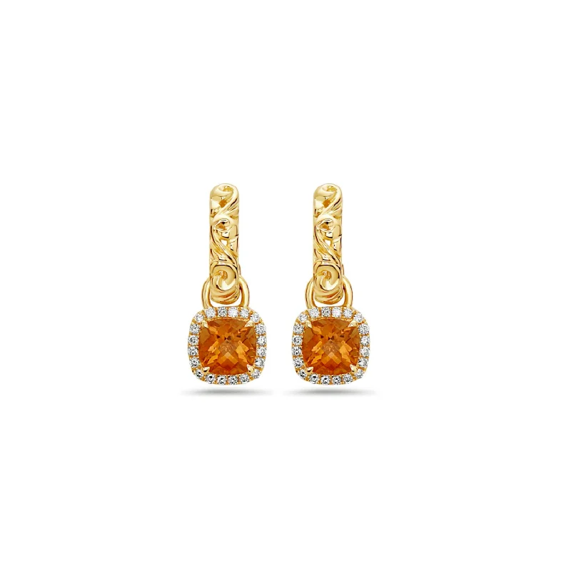 Citrine and Yellow Gold