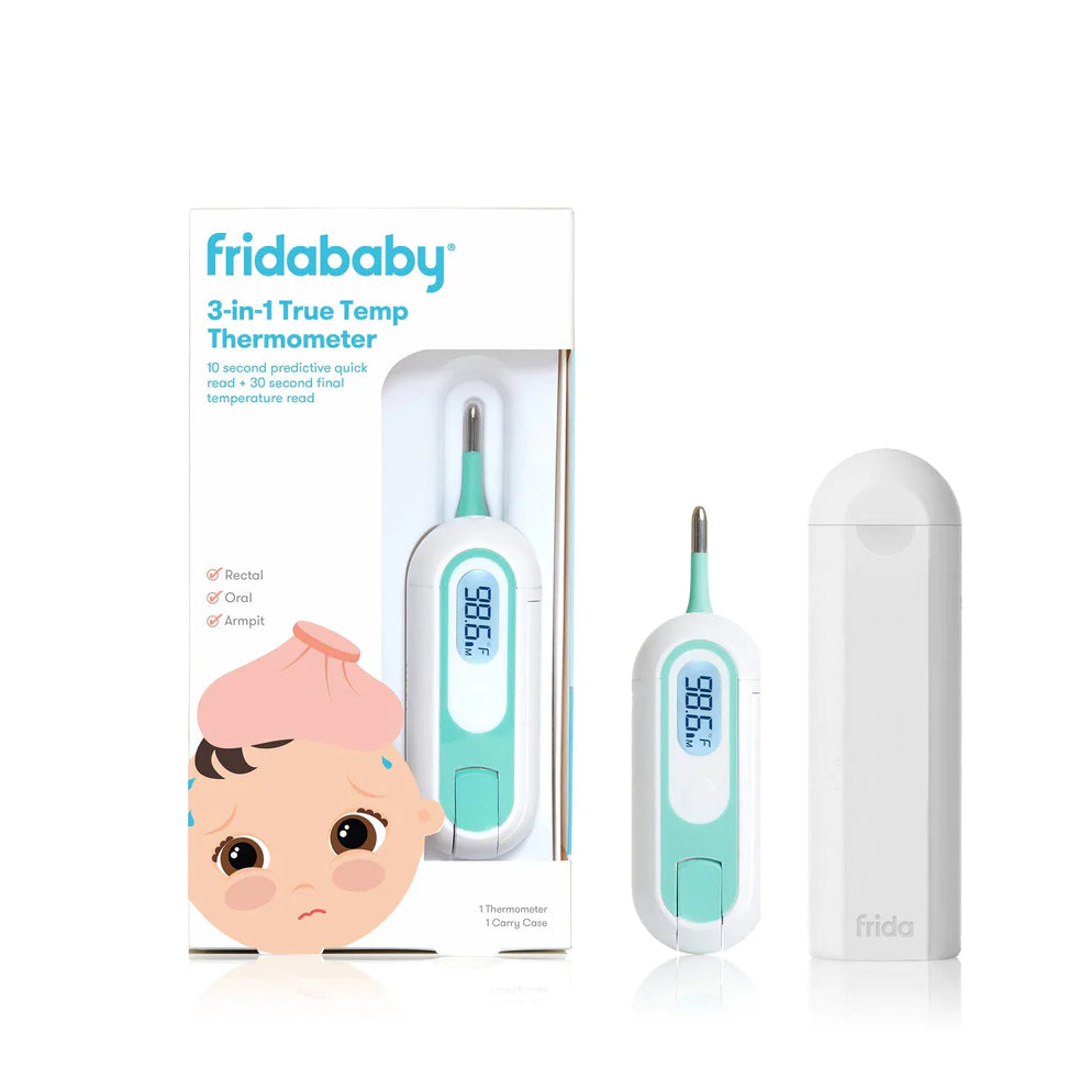 Necklaces and pendants with geometric pendants for a clean, contemporary design-Frida Baby 3-in-1 True Temp Thermometer