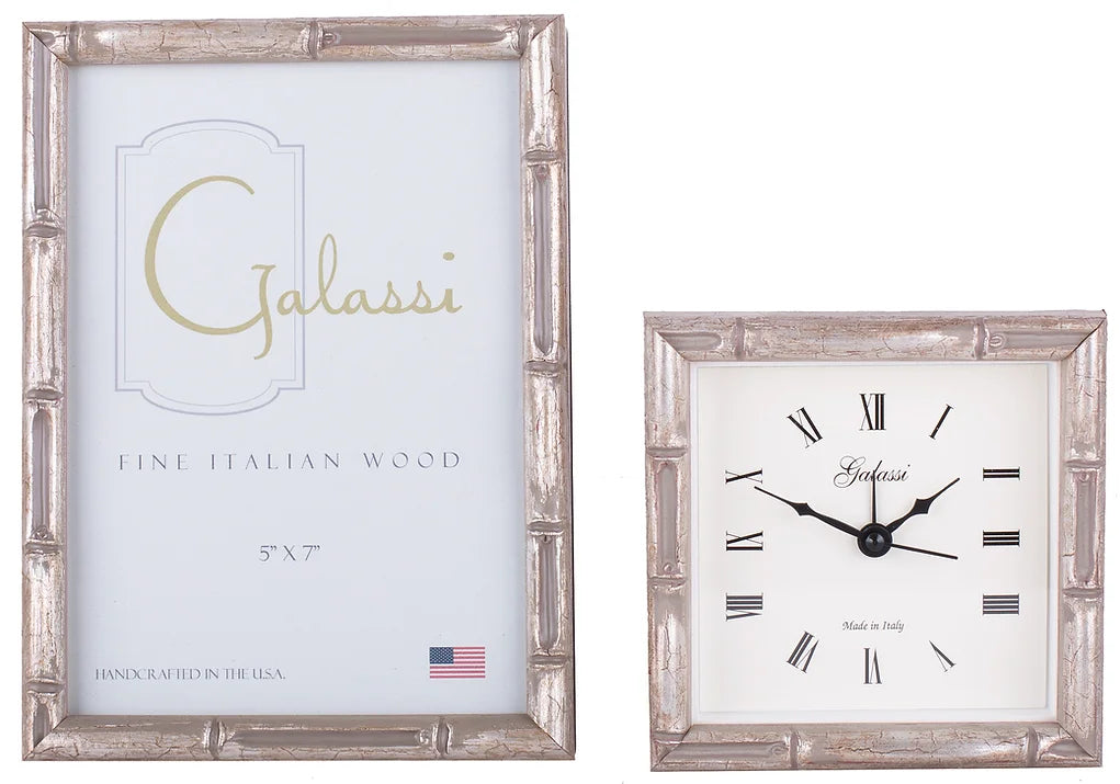 Best necklaces and pendants with rose gold for a warm and romantic appeal-Galassi | Silver Bamboo 5x7 Picture Frame