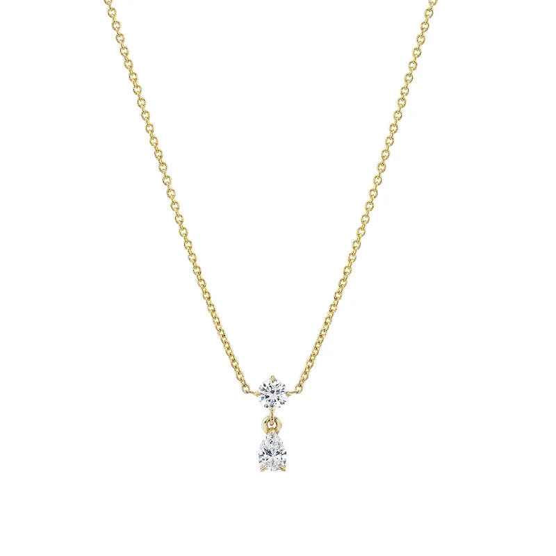 Best necklaces and pendants with cubic zirconia for a budget-friendly dazzling effect-Mix Match Drop Necklace