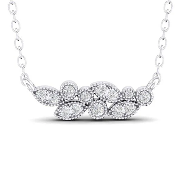 Best necklaces and pendants with rose gold for a warm and romantic appeal-Diamond Necklace