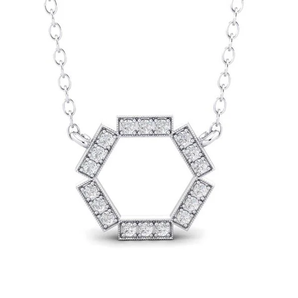 Best necklaces and pendants for weddings with matching designs for bride and groom-Diamond Necklace