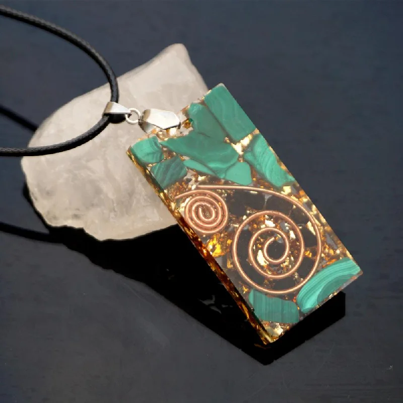 Best necklaces and pendants with emerald gemstones for a rich, sophisticated design-New Beginnings Orgone Necklace