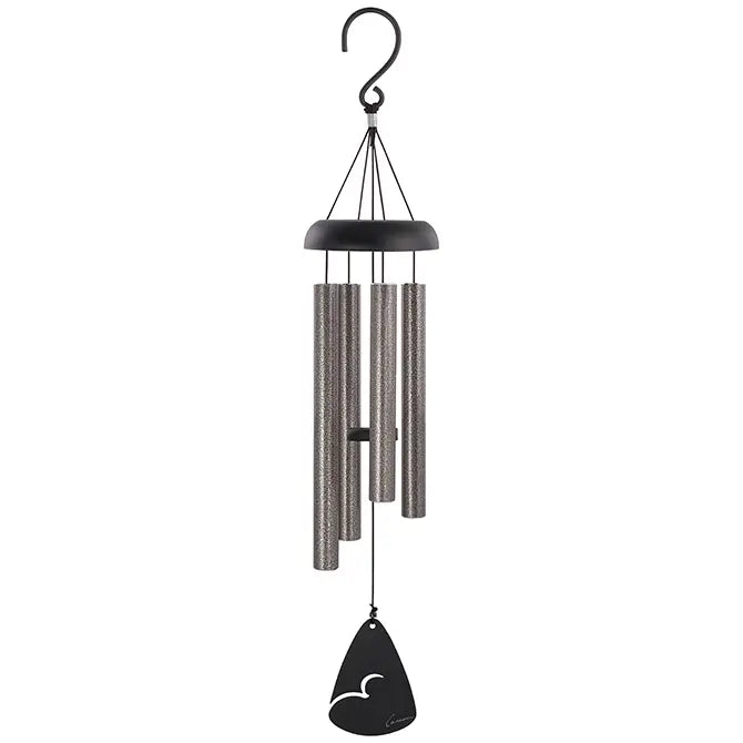 Elegant necklaces and pendants with gold chains for a chic, timeless appearance-Pewter Fleck 21" Signature Series Chime